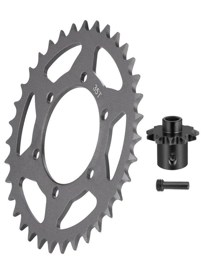 RCHUBAM 35T RC Motor Hub Chain Sprocket Gear + 11T Metal Front Chain Sprocket Upgrades Parts Accessories for Losi 1/4 Promoto MX Motorcycle Dirt Bike - Image 2